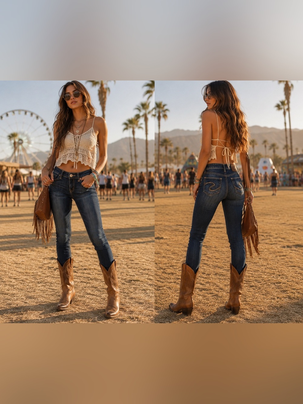 Silver Jeans Suki W29 L29 Dark Stretch Denim Western Rodeo Festival Embroidered